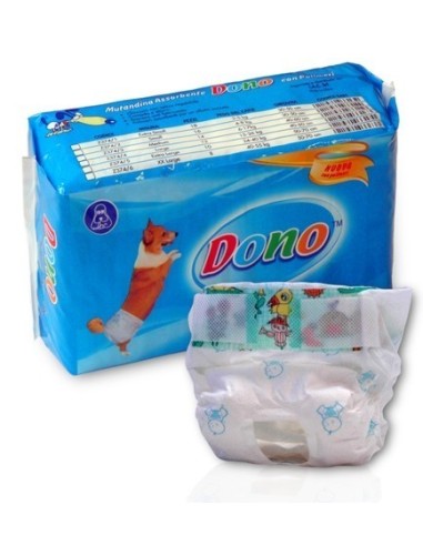 Lac mutandina assorbente usa e  getta per cani 3/5 kg misura XS  PZ 18