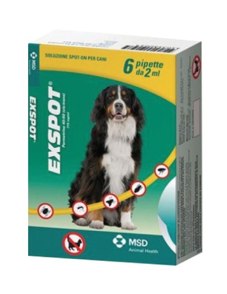 Msd Expot antiparassitario per cani in pipette 6 x 1 ml