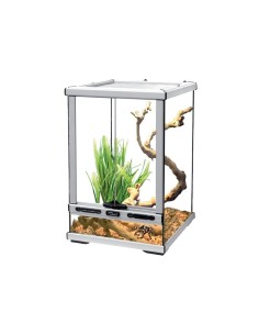 Aquatlantis  terrario 30x30x45 cm grigio