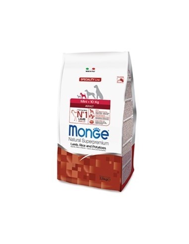 Natural Superpremium cani Mini Adult Agnello, Riso e Patate kg.2.5