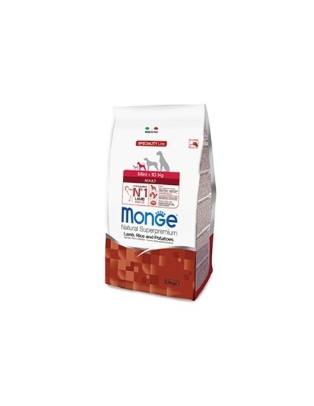 Natural Superpremium cani Mini Adult Agnello, Riso e Patate kg.2.5