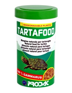 Prodac tartafood gammarus mangime per tartarughe d'acqua 31g/250ml