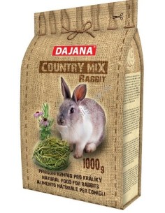 Dajana country mix rabbit per conigli nani adulti 1000gr