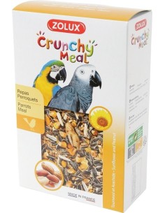 zolux crunchy meal per pappagalli gr 600