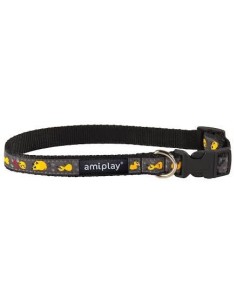Amiplay Collare naylon con disegni XL diam. 45/70 cm...
