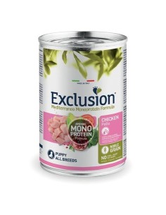 Exclusion Mediterraneo Monoprotein Puppy All Breed con Pollo  gr 400