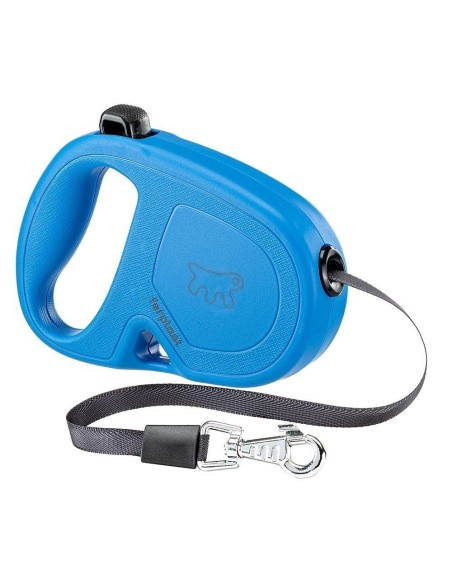 Ferplast Flippy one guinzaglio retrattile con fettuccia Large Blu