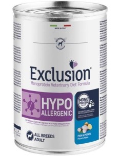 Exclusion Diet Hypoallergenic Anatra e Patate CANI GR 400