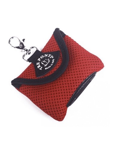 Tre Ponti easy clean plain genesis rosso dispenser per sacchetti igienici