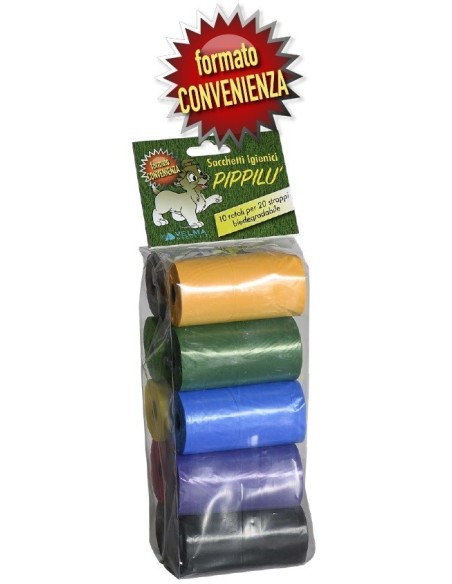 Velma sacchettini igienici pippilu' 4 rotolini