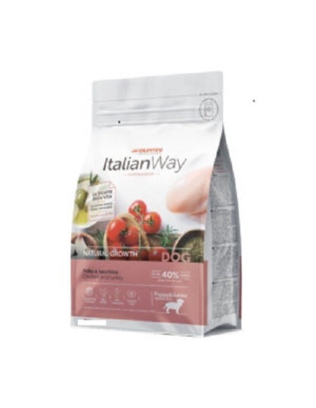 ITALIAN WAY puppy/ JUNIOR MINI POLLO E TACCHINO 1,5KG