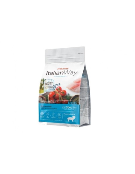 Italian way Dog Hypoallergenic Puppy/Junior Mini - Trota E Mirtilli 12 Kg