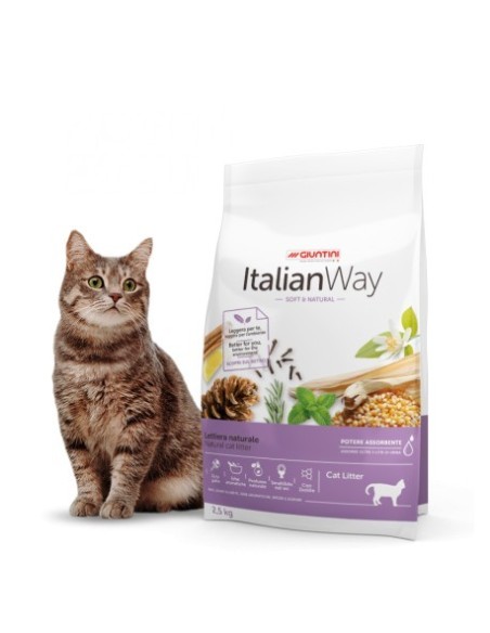 Italian way Lettiera Soft E Natural  2,5kg