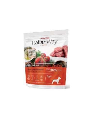 Italian Way Mini Sensitive Intestinal Maiale e Piselli Integrali 8 kg