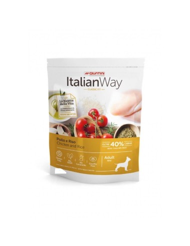 Italian Way Dog Classic Fit Adult Mini - Pollo E Riso gr 800