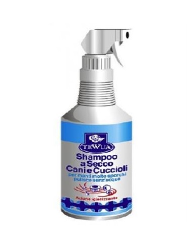 TEWUA SHAMPOO A SECCO ML 500 cani e cuccioli