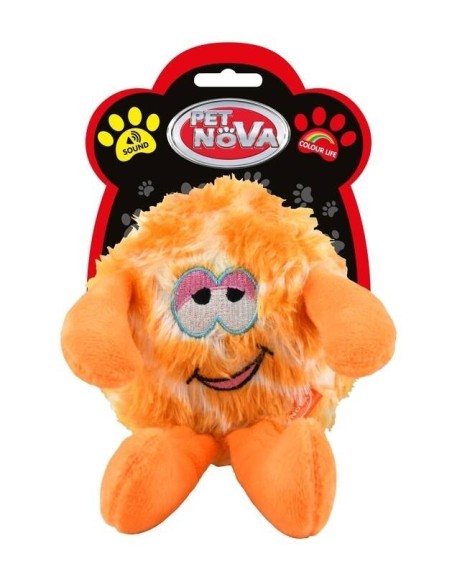 Pet Nova Peluche mostro arancione 11 cm