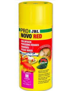 Jbl pro novo red flakes m 250 ml mangime pesci rossi scaglie