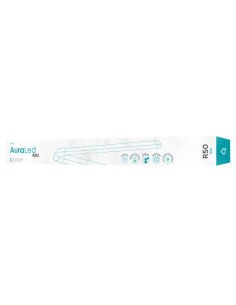 Aqpet aura led r50 bianca a braccetto 16w x dolce 44x4 cm 2