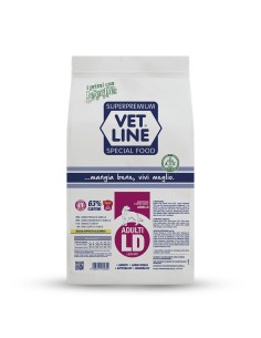 Vet Line cani less dry all'agnello 3 kg