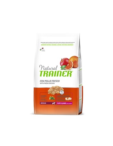 Trainer - Natural Puppy & Junior Medium con...