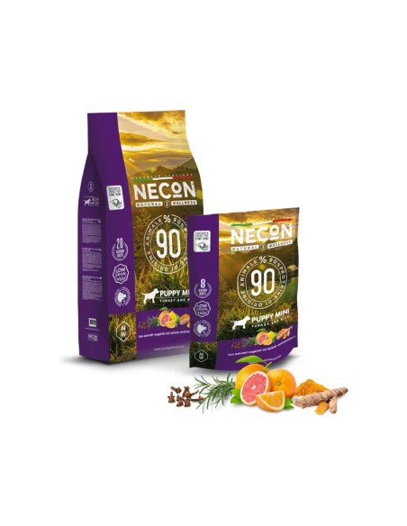 Necon natural wellness puppy mini con tacchino e riso 800 gr