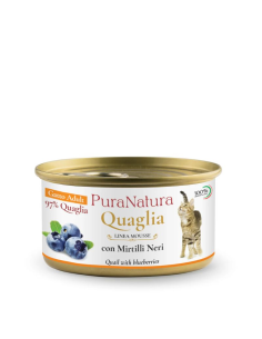 DALLA GRANA PURA NATURA  ADULTO  QUAGLIA E MIRTILLI NERI...