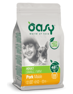 Oasy dog adult small/mini monoproteico salmone 800gr