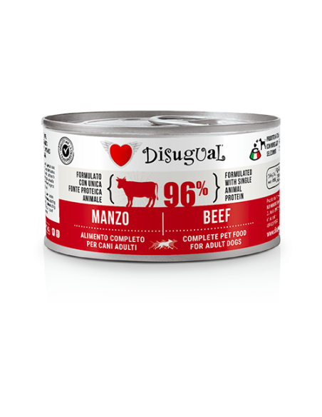 Disugual cane monoproteico al manzo 150 gr