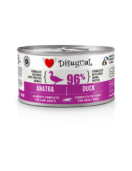 Disugual cane monoproteico all'anatra 150 gr