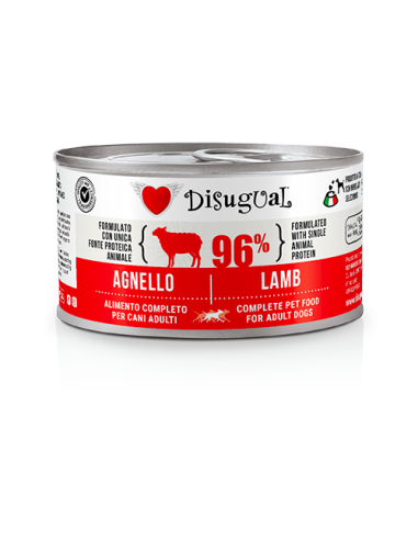 Disugual cane monoproteico all'agnello 150 gr