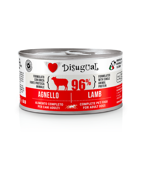 Disugual cane monoproteico all'agnello 150 gr