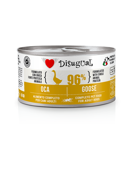 Disugual cane monoproteico con oca 150 gr
