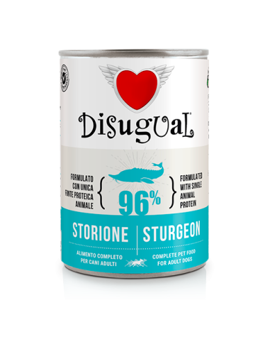 Disugual cane monoproteico allo storione 400 gr