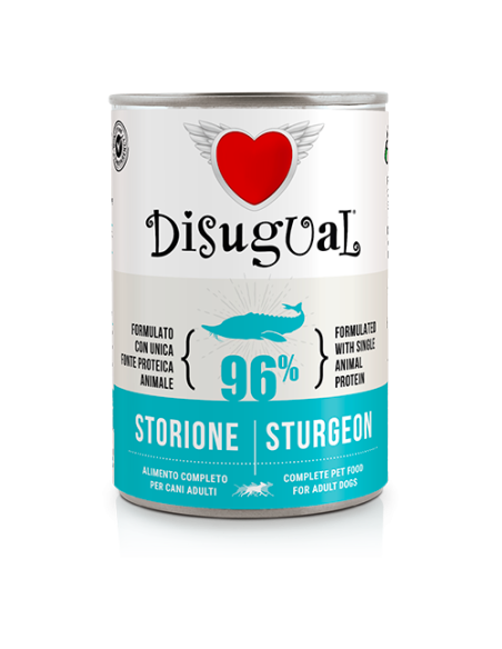 Disugual cane monoproteico allo storione 400 gr