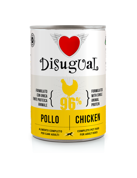 Disugual cani monoproteico al pollo 400 gr