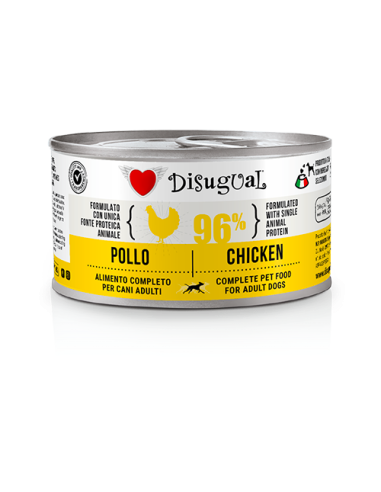Disugual cani monoproteico al pollo 150 gr
