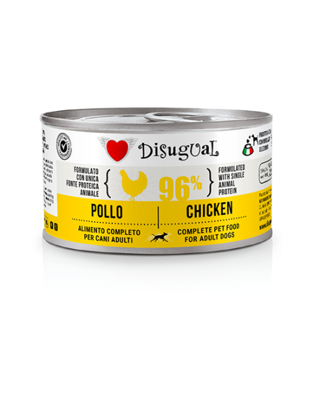 Disugual cani monoproteico al pollo 150 gr