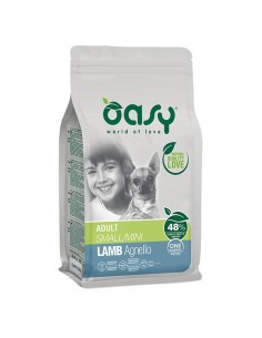 Oasy One Animal Protein Adult Small & Mini con Agnello...