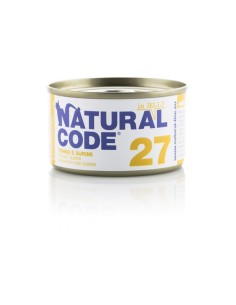 Natural Code  adult cat jelly 27 tonno e surimi 85 gr