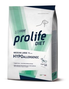 Prolife diet dog hypoallergenic medium-large 2 Kg