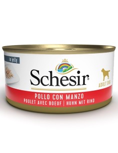 Schesir dog adult filetto di pollo con manzo in Gelatina...