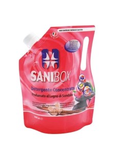 Sanibox Legno di sandalo detergente igenizzante 1 lt