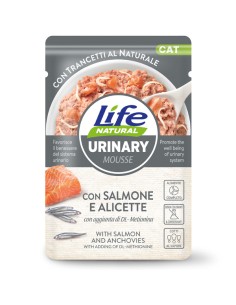 Life Pet Care Life Cat Urinary Mousse Salmone con...