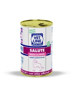 Vet Line Salute cani adulti  Maiale e patate 400 gr