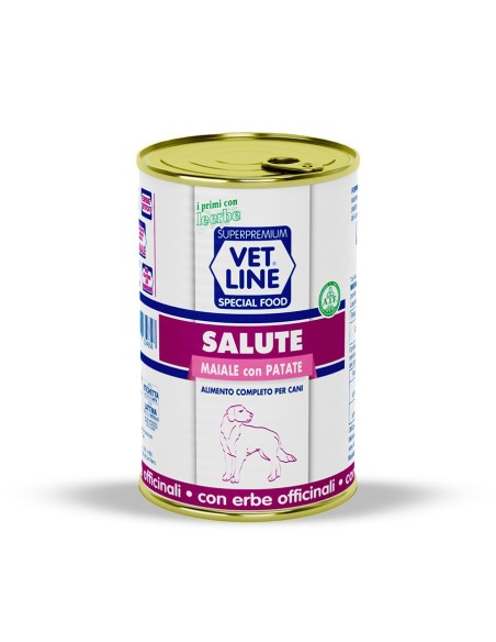 Vet Line Salute cani adulti  Maiale e patate 400 gr