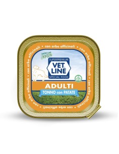 Vet Line cani adulti tonno e patate 150 gr