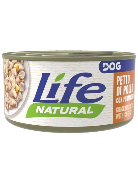 Life Pet Care  Life Natural Adult Dog Petto di Pollo con Formaggio 90 gr