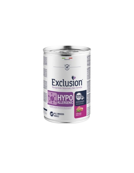 Exclusion  Diet Hypoallergenic Maiale e Piselli 400 gr