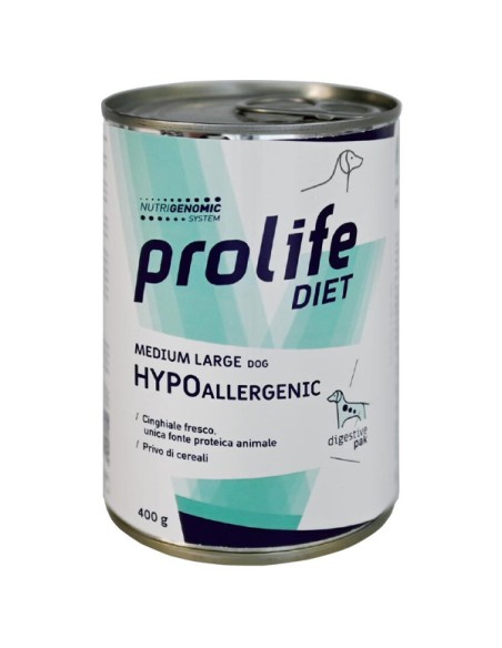 Prolife  Diet Dog Hypoallergenic Medium Large Cinghiale Fresco 400 gr